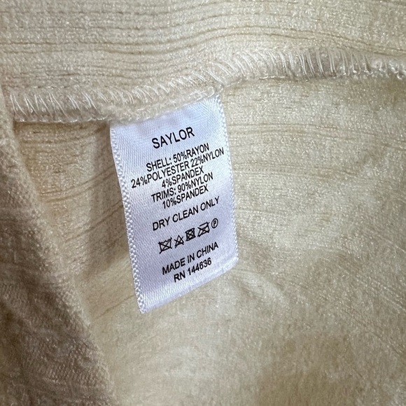 SAYLOR Tirzah Sweater Dress in Ivory size medium - Picture 4 of 8